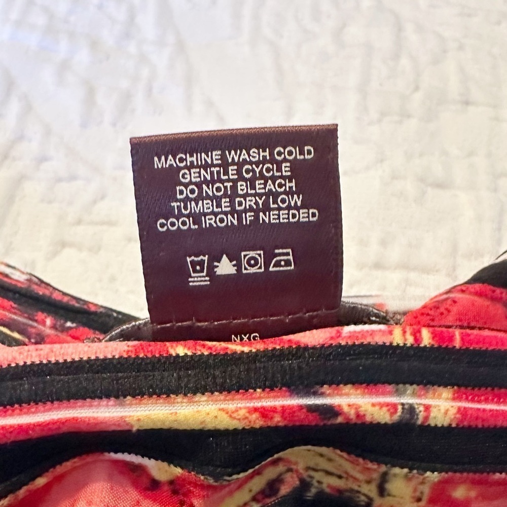 Multiples Asymmetrical Hem Button Stripe Floral J… - image 5